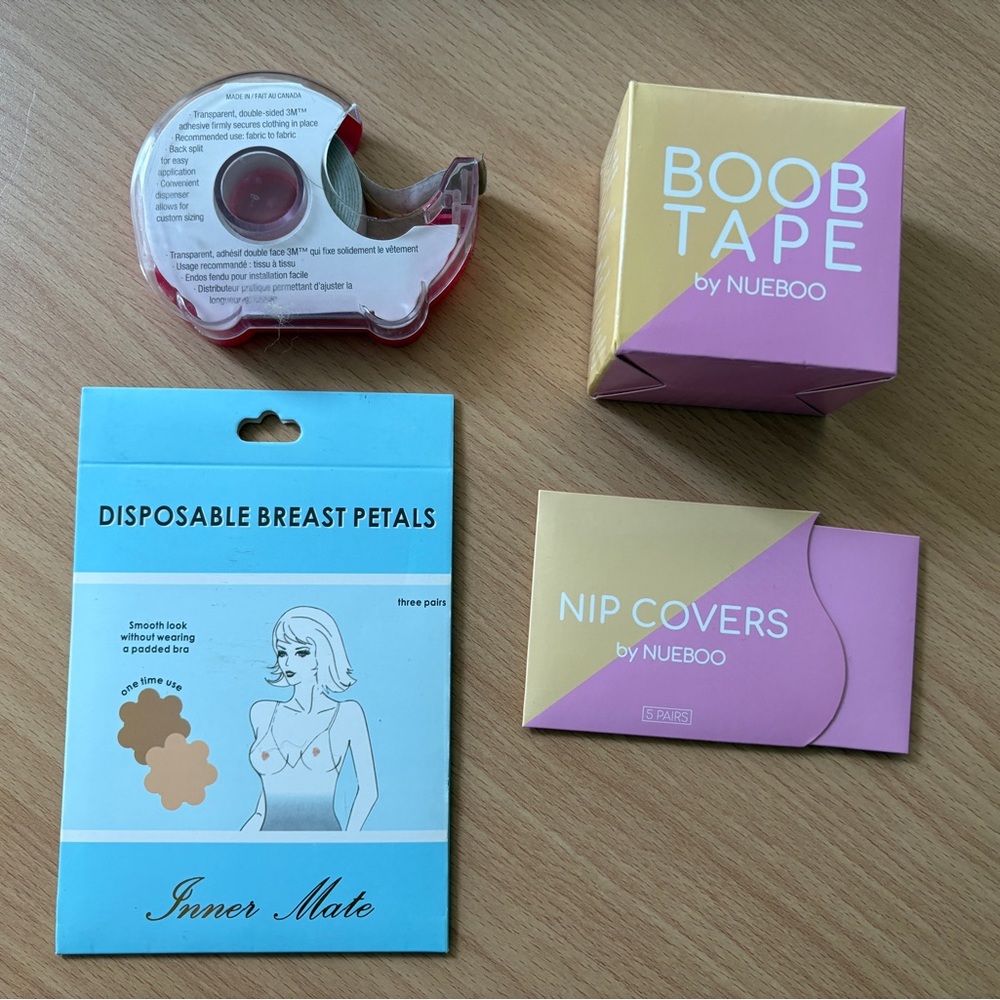 Nueboo Boob Tape and Nip Covers Set